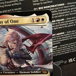 MTG Final Fantasy English Lightning, Army of One Extended Art 0498 Non-Foil - Image 3