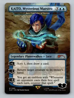 KAITO, Mysterious Maestro - Jace, Unraveler of Secrets M Secret Lair Drop Series - Image 1