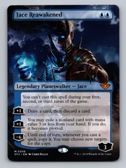 Jace Reawakened (Borderless) M Outlaws of Thunder Junction 306 NM - Image 1