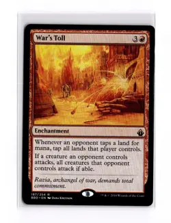 War's Toll Battlebond NM Near Mint - Image 1