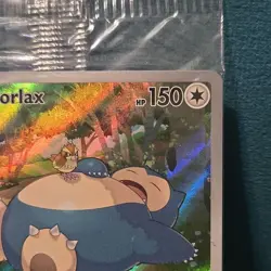 Snorlax 2023 Scarlet & Violet Promo 051 Full Art Holo Pokemon Card (Sealed) - Image 4