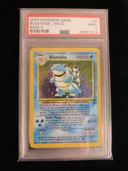 Charizard Blastoise Venusaur Base Set 2 Holo Trio PSA 9 Pokemon - Image 3