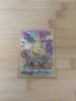 Pokemon Pikachu TCG Card Crown Zenith 160/159 Holo Secret Rare - Image 1