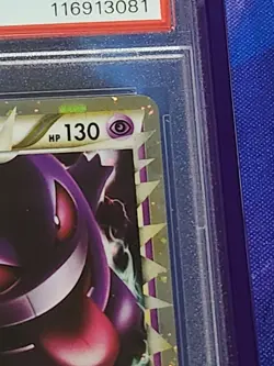 PSA 9 Mint 2010 Pokemon Japanese Gengar Holo #015 Lost Link - Image 4