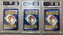 1999 Base Set Charizard 4/102 Blastoise Venusaur PSA 9 GEM MINT - POKEMON TRIO - Image 2