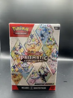 Pokemon TCG Scarlet & Violet Prismatic Evolutions Booster Bundle New SEALED! - Image 1