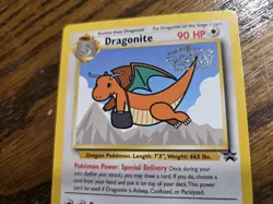 Pokemon Wotc Black Star Promo # 5 Movie Promo DRAGONITE **not played** - Image 2