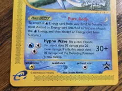 Pokemon Wotc Black Star Promo # 53 Suicune,,Not Played,, - Image 3