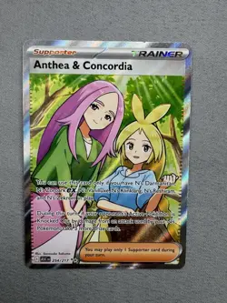 Anthea and Concordia 254/217 Ascended Heroes Pokemon TCG Full Art Trainer MINT - Image 2