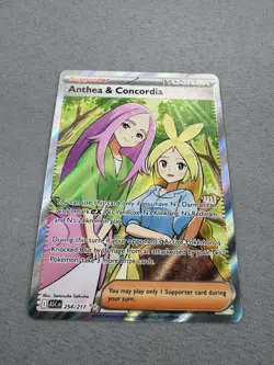 Anthea and Concordia 254/217 Ascended Heroes Pokemon TCG Full Art Trainer MINT - Image 3