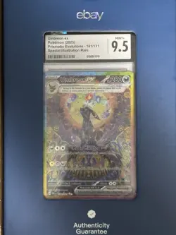 2025 POKEMON PRISMATIC EVOLUTIONS #161 FULL ART UMBREON EX SIR CGC 9.5￼ - Image 2