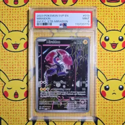 Pokemon TCG Miraidon SVP 013 Pokemon Center Stamped PSA 9 - Image 1