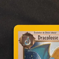 2001 Pokemon FRENCH 1st Ed. Rocket Dracolosse obscur Holo 5/82 Dark Dragonite - Image 2