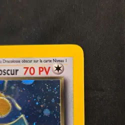 2001 Pokemon FRENCH 1st Ed. Rocket Dracolosse obscur Holo 5/82 Dark Dragonite - Image 3