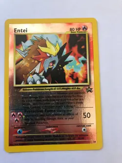 Pokemon TCG Entei Wizards Black Star Promos 34 Holo Promo Promo - Image 1