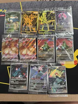 LOT OF 11 SEALED POKEMON ETB PROMOS, 151, SHINING FATES, SWORD & SHIELD MORE - Image 1