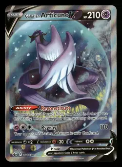 Galarian Articuno V (Alternate Art) 170/198 SWSH06 Chilling Reign Pokemon TCG - Image 1