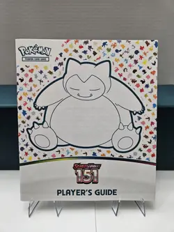 Pokemon TCG Scarlet and Violet 151 Players Guide ETB Checklist Booklet Book - Image 1