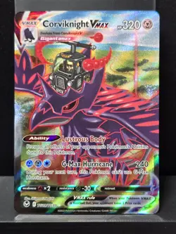 Pokemon Corviknight VMAX TG19/TG30 Trainer Gallery Silver Tempest Ultra Rare NM - Image 2