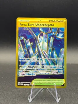Area Zero Underdepths 174/142 Hyper Rare Gold – Pokemon Stellar Crown - Image 1