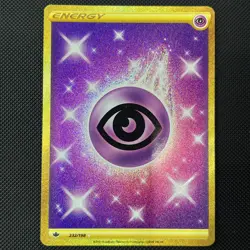 Pokemon - Psychic Energy - 232/198 - SWSH Chilling Reign - Gold Secret Rare - Image 1