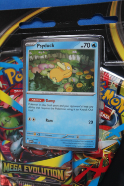 POKEMON MEGA EVOLUTION PSYDUCK BLISTER PACK--SEALED - Image 2