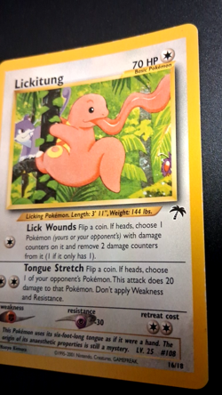 Pokemon Lickitung Southern Island 16/18 Promo LP Fast Ship - Image 4