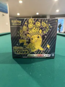 Pokemon TCG Scarlet & Violet SURGING SPARKS Elite Trainer Box FACTORY SEALED ETB - Image 3