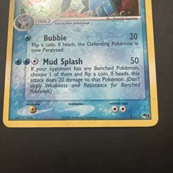Pokemon Pop Series 1 Swampert Holo 5/17 - 2004 - LP+ - Image 3