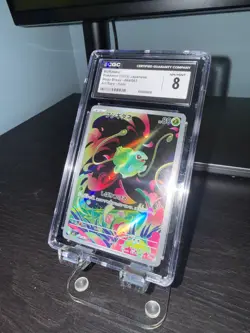 2025 POKEMON JAPANESE MEGA BRAVE ART RARE HOLO #064 BULBASAUR CGC 8 - Image 1