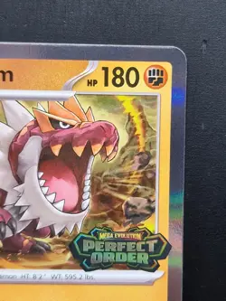 Tyrantrum Stamped - MEP 066 Perfect Order - NM - Prerelease Promo - Pokemon TCG - Image 3