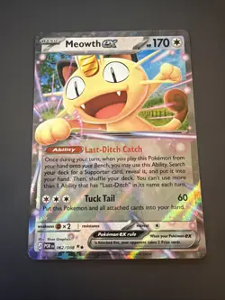 Meowth ex 062/088 - Perfect Order - Double Rare - Pokemon TCG - NM - Image 1