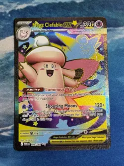 Mega Clefable ex 103/088 Ultra Rare Perfect Order Pokemon Near Mint - Image 1