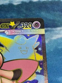 Mega Clefable ex 103/088 Ultra Rare Perfect Order Pokemon Near Mint - Image 3
