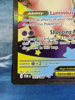 Mega Clefable ex 103/088 Ultra Rare Perfect Order Pokemon Near Mint - Image 5