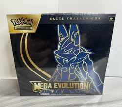 Pokemon Mega Evolution ETB *LUCARIO* Factory Sealed - Image 1