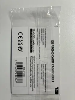 Pokemon TCG Raging Bolt 111/142 Stellar Crown Holo Best Buy Sealed DMG - Image 3