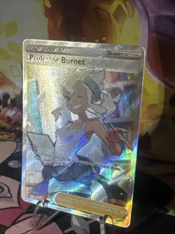 Professor Burnet #TG26 Pokemon Silver Tempest Full Art Trainer Near Mint - Image 2
