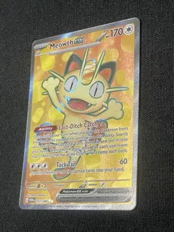 Pokemon TCG Meowth EX 107/088 Ultra Rare Perfect Order Pre-Release - Image 3