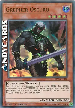 GREPHER OSCURO • (Dark Grepher) • Super R • DASA IT042 • 1Ed • Yugioh! ANDYCARDS - Image 1