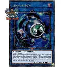 Yugioh! 1x Linkuriboh RA04-EN291 Quarter Century Secret Rare 1st Ed NM - Image 1