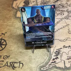 One Piece CCG Mr. 1 Daz Bonez Alt Art Op14 NM English - Image 1