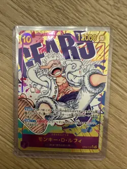 One Piece Awakening of the New Era Monkey.D.Luffy Alternate Art OP05-119 - Image 2