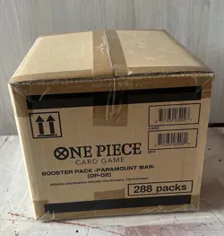 One Piece Paramount War Booster Box Sealed CASE (ENGLISH) OP 02 - Image 2