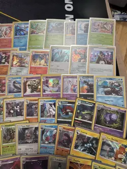 LOT OF 53 POKEMON CARDS HOLO RARES FROM SWSH AND SUN AND MOON - Image 3