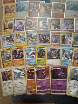 LOT OF 53 POKEMON CARDS HOLO RARES FROM SWSH AND SUN AND MOON - Image 5