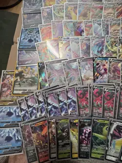 MASSIVE LOT OF X107 POKEMON CARDS FROM SWSH. VMAX V VSTAR & MORE - Image 5