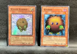 Yu-Gi-Oh! TCG Winged Kuriboh GX Duel Academy Promotional Cards & Kuriboh 1st Ed - Image 1