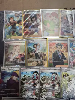 LOT OF 21 POKEMON CARDS FULL ART TRAINERS FROM SWSH & SCARLET VIOLET NM - Image 2