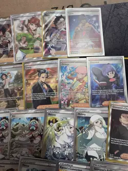 LOT OF 21 POKEMON CARDS FULL ART TRAINERS FROM SWSH & SCARLET VIOLET NM - Image 3